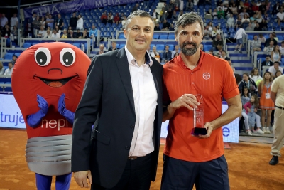 Goran Ivanišević i Goran Prpić uručili nagrade pobjednicima Hepi turnira